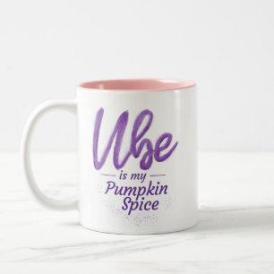 Ube (Purple Yam) is my Pumpkin Spice Two-Tone Coff Coffee Mug