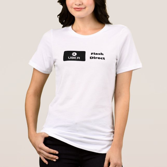 Uber Flash and Direct Tri-Blend Shirt (Front)
