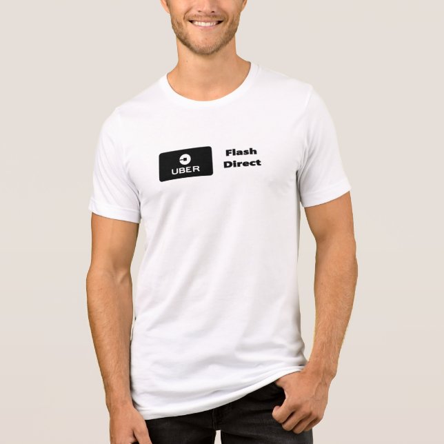 Uber Flash and Direct Tri-Blend Shirt (Front)