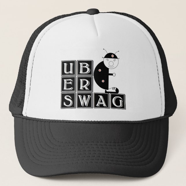 Uberswag ladybird Bernie Trucker Hat (Front)