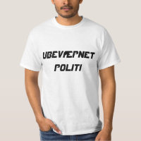 Ubevæpnet politi, unarmed police in Norwegian