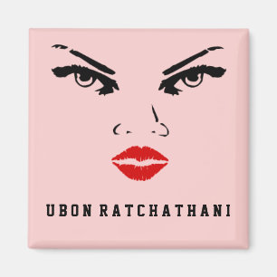 Ubon Ratchathani, Thailand Woman Magnet