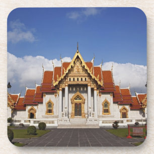 Ubosot Hall or Bot, Wat Benchamabophit, Bangkok, Coaster