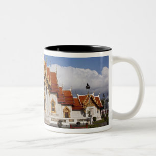Ubosot Hall or Bot, Wat Benchamabophit, Bangkok, Two-Tone Coffee Mug