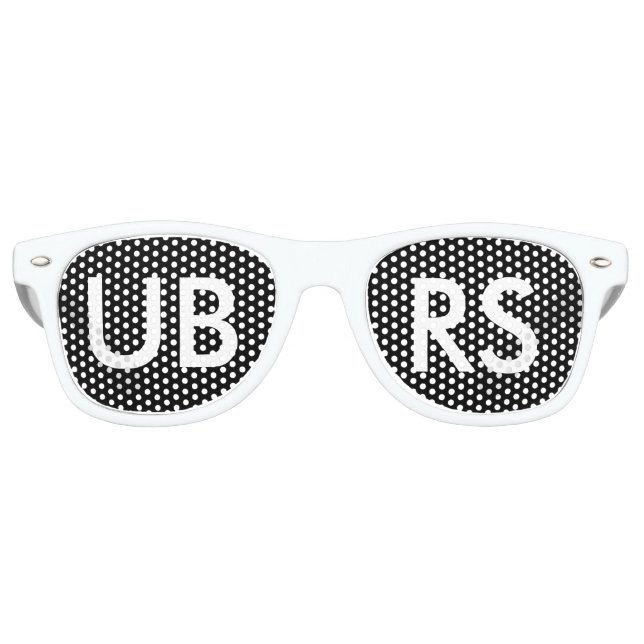 UBRS WHITE glasses for FANS! (Front)