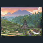 Ubud Bali Indonesia Travel Magnet<br><div class="desc">Ubud, nestled in the lush highlands of Bali, is often considered the island’s cultural and spiritual heart. Surrounded by emerald rice terraces, dense jungles, and steep river gorges, Ubud offers a serene atmosphere that contrasts with Bali’s bustling beach resorts. The town is a vibrant hub for the arts, filled with...</div>