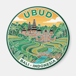 Ubud Indonesia Magnet