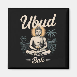 Ubud Li Buddha Spiritual Yoga Meditation Magnet