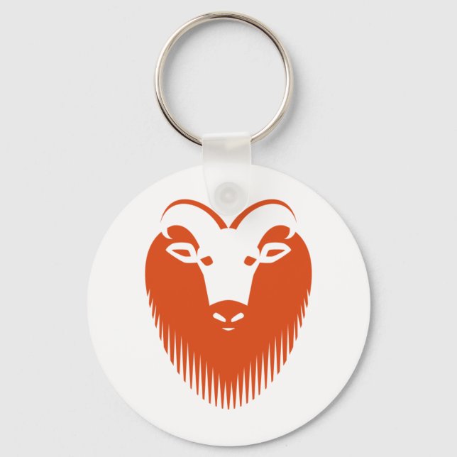 Ubuntu 14.04 LTS "Trusty Tahr" Keychain (Front)