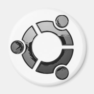Ubuntu (chrome) magnet