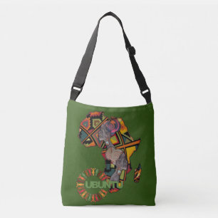 Ubuntu - I am because we are. Crossbody Bag