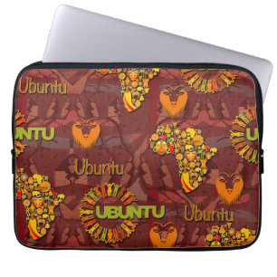 Ubuntu - I am because we are. Laptop Sleeve