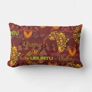 Ubuntu - I am because we are. Lumbar Cushion