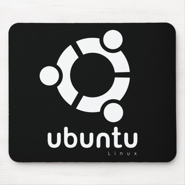 Ubuntu Linux Open Source Mouse Pad (Front)