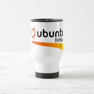 Ubuntu Linux Open Source Travel Mug