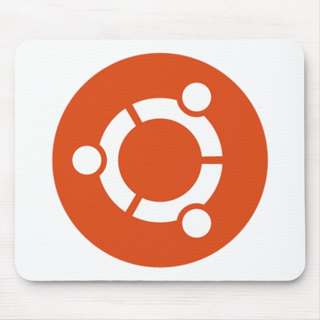 Ubuntu Linux Tshirt Kode ub05 Mouse Pad (Front)