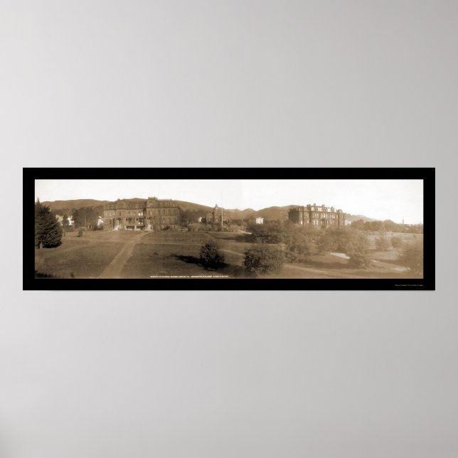 UC Berkeley CA Photo 1907 Poster (Front)