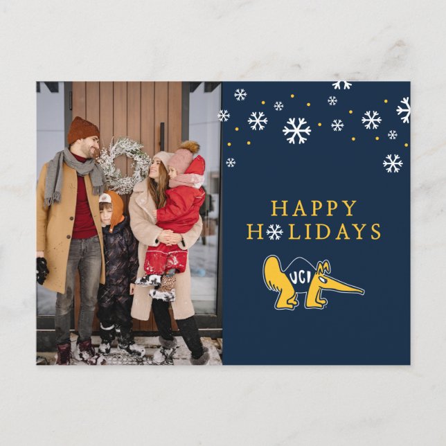 UC Irvine | UCI Anteaters Holiday Postcard (Front)