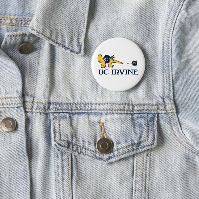 UC Irvine | UCI Anteaters Zot! 6 Cm Round Badge (In Situ)