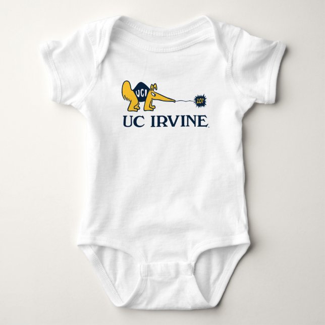 UC Irvine | UCI Anteaters Zot! Baby Bodysuit (Front)