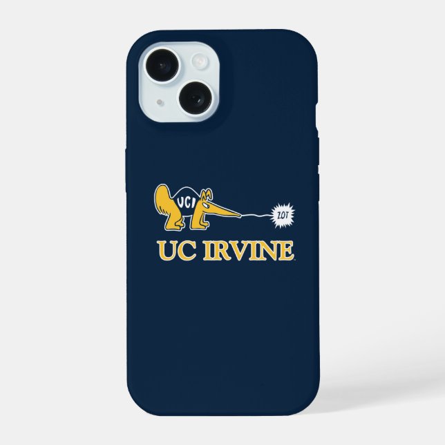 UC Irvine | UCI Anteaters Zot! iPhone 15 Case (Back)