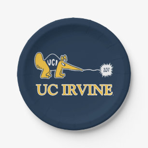 UC Irvine UCI Anteaters Zot! Paper Plate