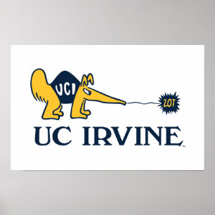 UC Irvine UCI Anteaters Zot! Poster