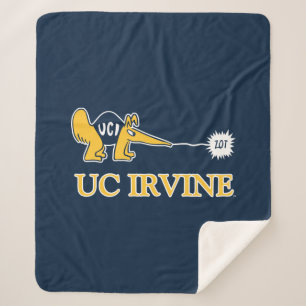 UC Irvine UCI Anteaters Zot! Sherpa Blanket