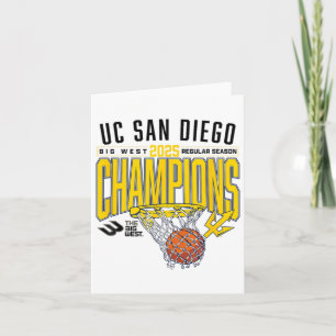 Uc San Diego Tretons 2025 Regular Season Basketbal Card
