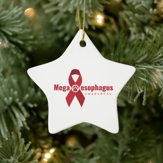 UCB Ornament MegaE Awareness Ribbon (Tree)