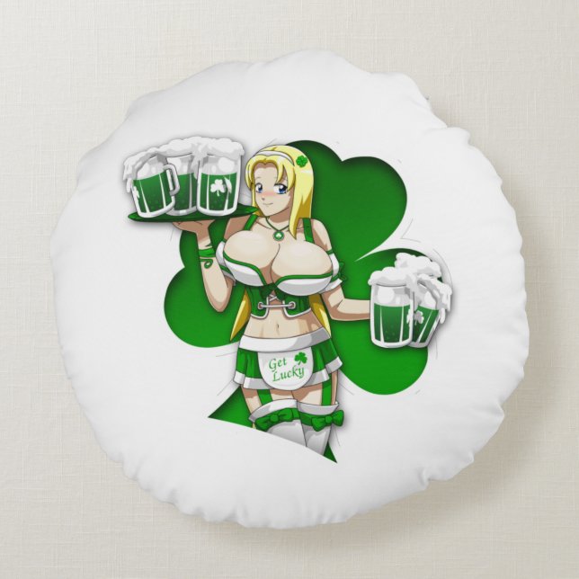 Ucogi clover round cushion (Back)