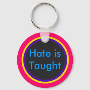 ! UCreate Hate is Taught Key Ring