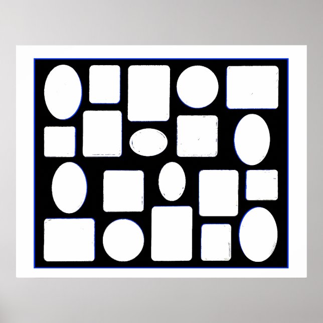 !UCreate Your Own Art or Pics Poster Template (Front)