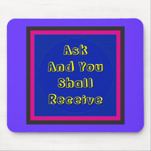 ! UCreate Zazzle - Ask You Receive The MUSEUM Mouse Pad