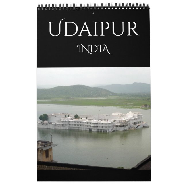 udaipur india calendar (Cover)