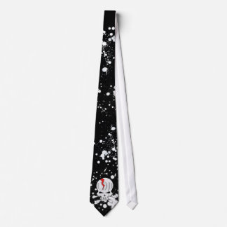 UDB Tie - White Splatter