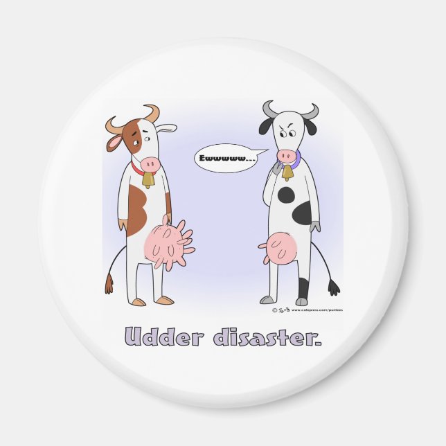 Udder disaster magnet (Front)