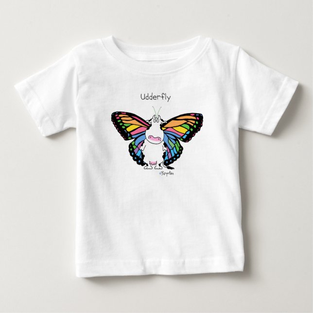 UDDERFLY by Sandra Boynton Baby T-Shirt (Front)