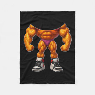 Udin Din Din Dun Funny Italian Brainrot Halloween  Fleece Blanket