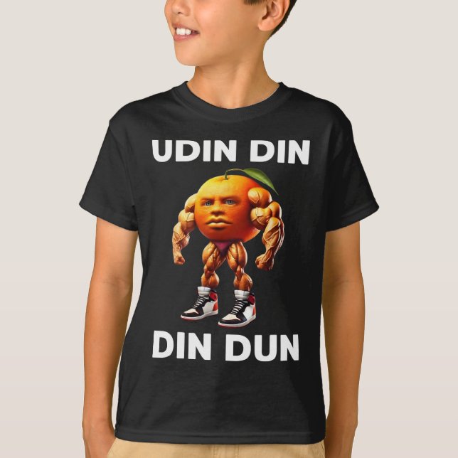 Udin Din Din Dun Italian Brainrot Meme Udindindind T-Shirt (Front)