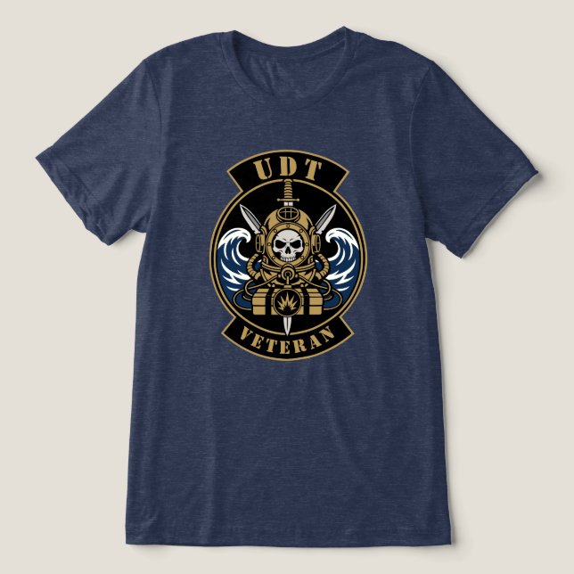 UDT Veteran Tri-Blend Shirt (Design Front)