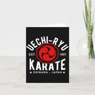 Uechi Ryu Karate Do Martial Arts Japan Tokyo Card