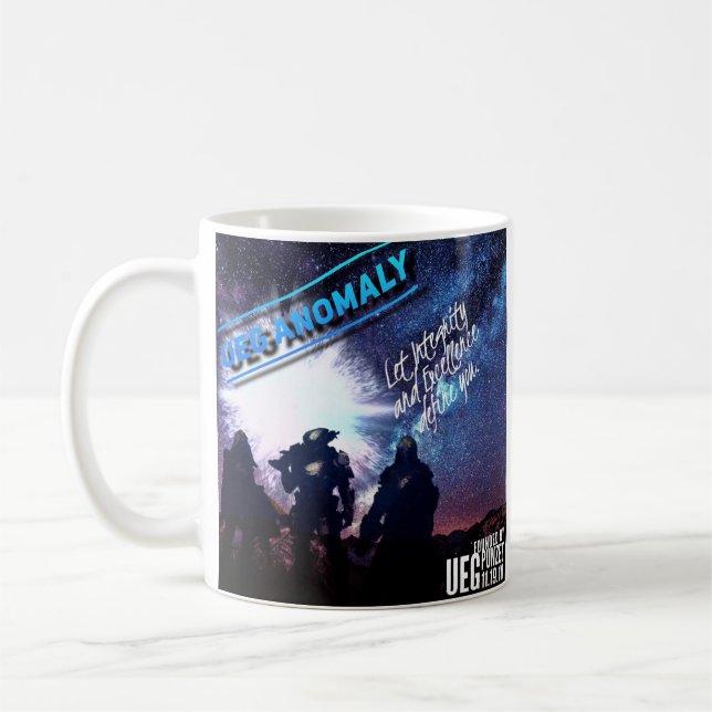 UEG Anomaly Coffee Mug (Left)