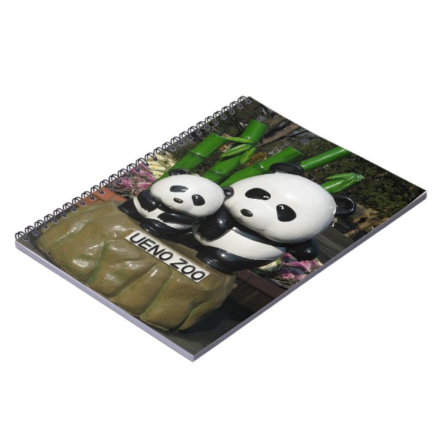 Ueno Zoo Panda Sign Notebook (Left Side)