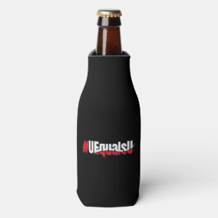 UEqualsU HIV Undetectable Untransmittable Art Bottle Cooler