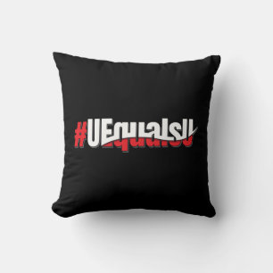 UEqualsU HIV Undetectable Untransmittable Art Cushion