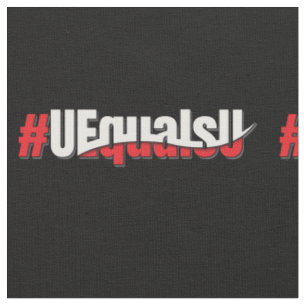 UEqualsU HIV Undetectable Untransmittable Art Fabric