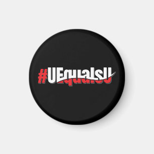 UEqualsU HIV Undetectable Untransmittable Art Magnet