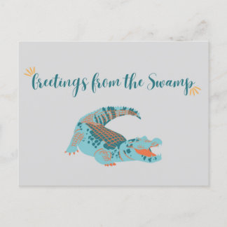 UF Postcard// Greetings from the Swamp Postcard