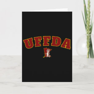 Uff-da Minnesota State Map Hockey Logo Graphic Mn  Card